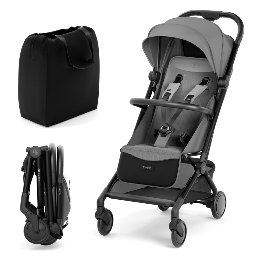 KINDERKRAFT SELECT - Kinderwagen PILOT 2 grau
