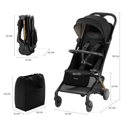 KINDERKRAFT SELECT - Kinderwagen PILOT 2 schwarz