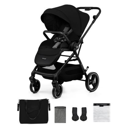 KINDERKRAFT SELECT - Kinderwagen YOXI Pure schwarz