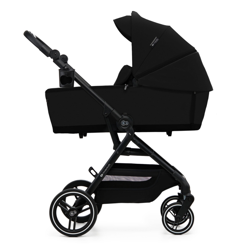 KINDERKRAFT SELECT - Kombi-Kinderwagen 2in1 YOXI Pure schwarz