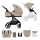 KINDERKRAFT SELECT - Kombi-Kinderwagen 2in1 YOXI Sand beige