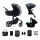 KINDERKRAFT SELECT - Kombi-Kinderwagen 3in1 PRIME 2 Premium Venezian schwarz + Kindersitz