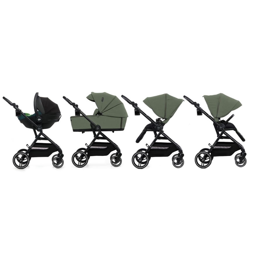 KINDERKRAFT SELECT - Kombikinderwagen 2-in-1 YOXI Mystic Green