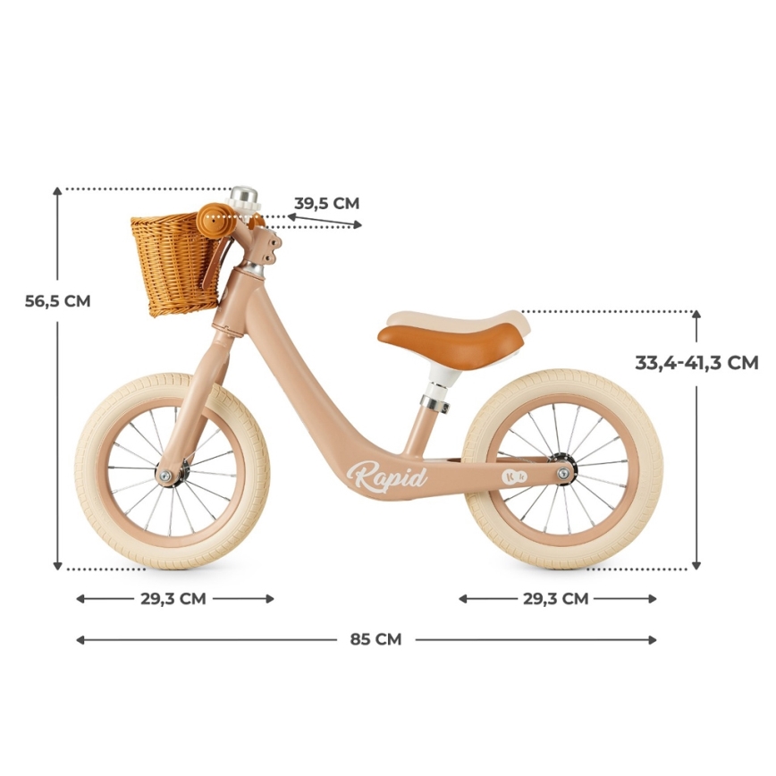 KINDERKRAFT SELECT - Laufrad RAPID2 rosa