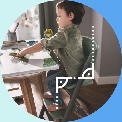 KINDERKRAFT SELECT - Kinderhochstuhl 3in1 LIVY Premium Aster Pink