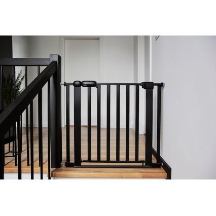 KINDERKRAFT - Sicherheitsbarriere LOCK&GO 75-103 cm schwarz