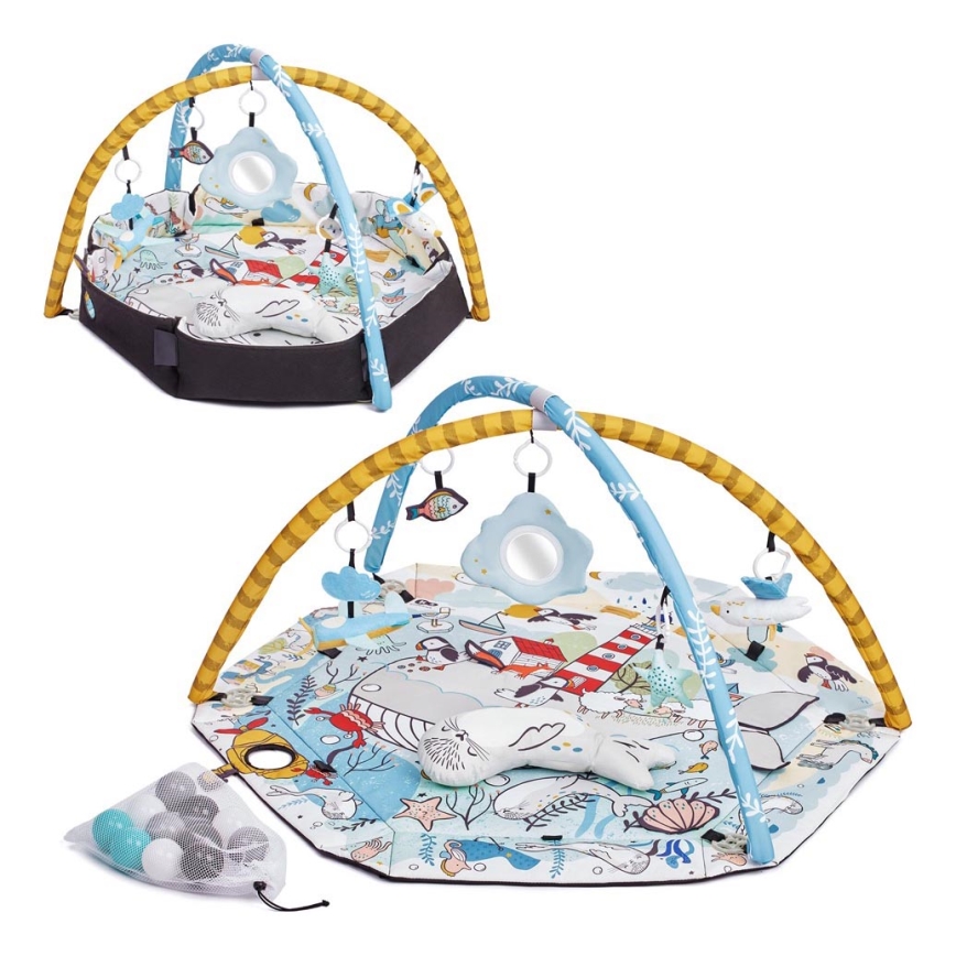 KINDERKRAFT - Spieldecke für Kinder SMARTPLAY Sea