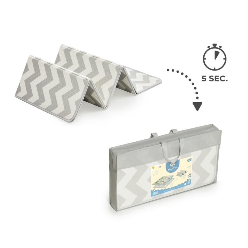 KINDERKRAFT - Spielmatte für Kinder MATTY 2