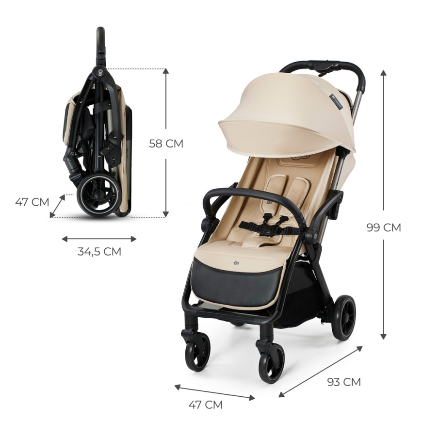 KINDERKRAFT - Sportwagen APINO Beige