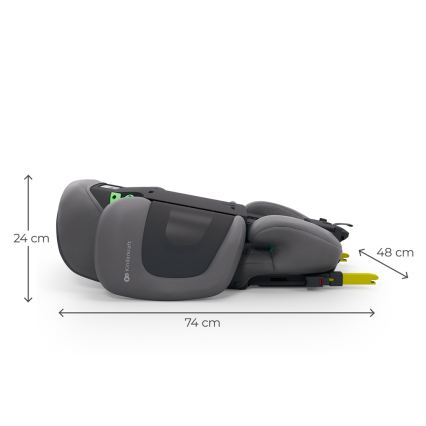 KINDERKRAFT - XPAND 2 PRO klappbarer Kindersitz 100-150 cm grau