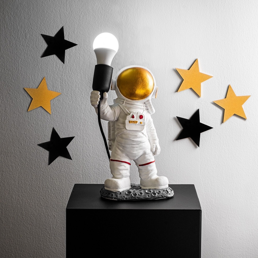 Kinderlampe ASTRONAUT 1xE27/40W/230V kupfer/weiß