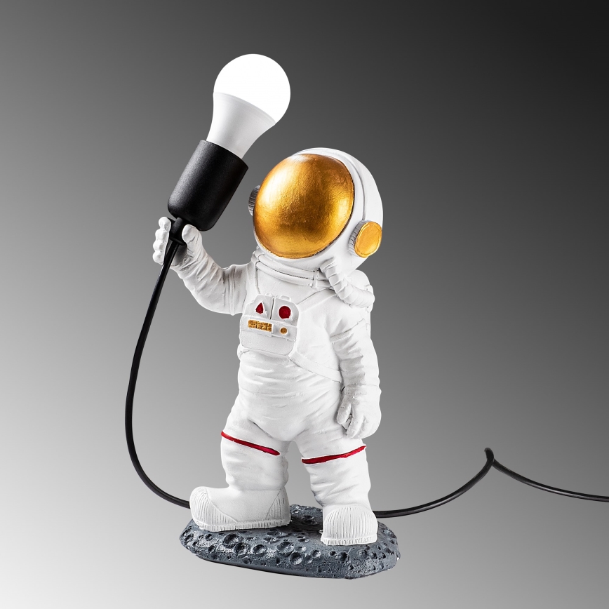 Kinderlampe ASTRONAUT 1xE27/40W/230V kupfer/weiß
