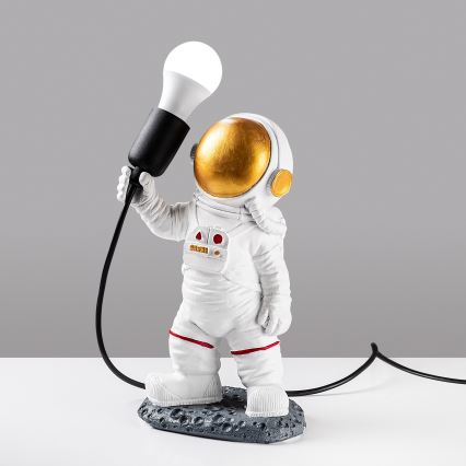 Kinderlampe ASTRONAUT 1xE27/40W/230V kupfer/weiß