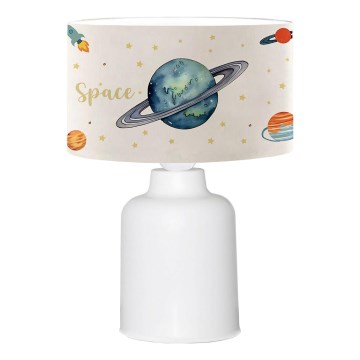 Kinderlampe CANDY 1xE27/40W/230V weiß/mehrfarbig