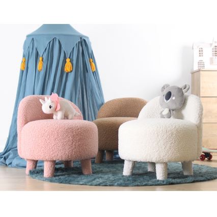 Kindersessel PIXI Ø 46 cm, braun