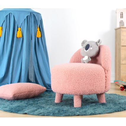 Kindersessel PIXI Ø 46 cm, rosa