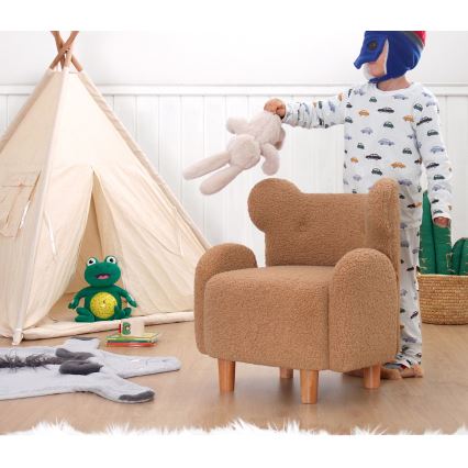 Kindersessel TOBI braun