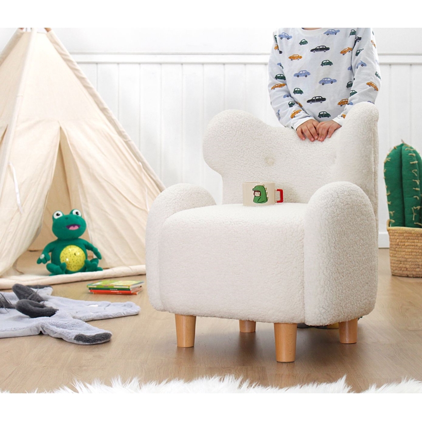 Kindersessel TOBI weiß