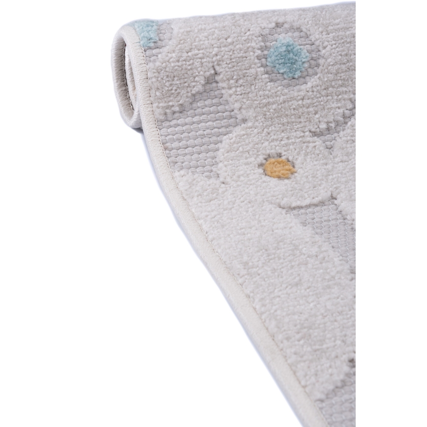 Kinderteppich PIAR 160x230 cm mehrfarbig/mit Punkten