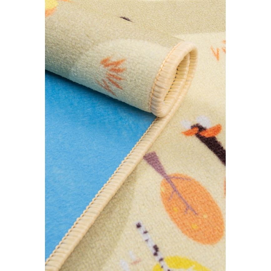 Kinderteppich STELLA STREETS 120x170 cm beige/Stadt