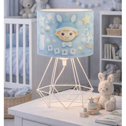 Kindertischlampe KIDS ROOM 1xE27/60W/230V Ø 18 cm Astronaut