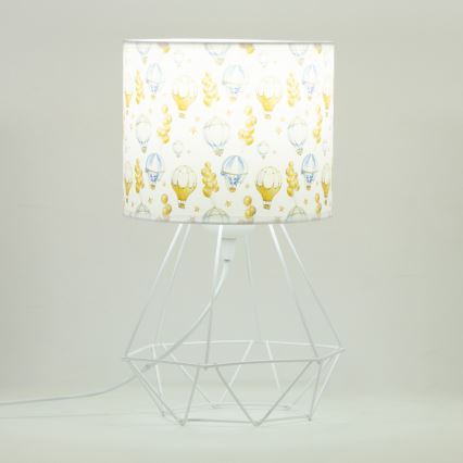 Kindertischlampe KIDS ROOM, 1xE27/60W/230V, Ø 18 cm, mit Ballons