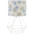 Kindertischlampe KIDS ROOM 1xE27/60W/230V Ø 18 cm Teddybär