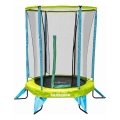 Kindertrampolin Ø 140 cm, blau/grün
