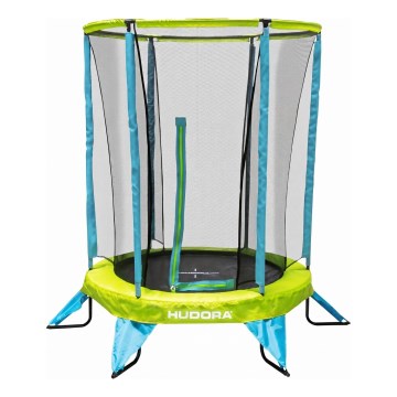 Kindertrampolin Ø 140 cm, blau/grün