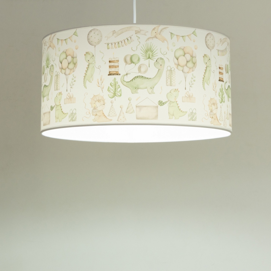 Kinderzimmer-Deckenleuchte KIDS ROOM 1xE27/60W/230V Ø 40 cm Dinosaurier