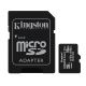Kingston - MicroSDHC 16GB Canvas Select Plus U1 80MB/s + SD-Adapter