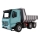 Kipper-LKW Mercedes GIGA TRUCKS, 65 cm, blau/grau