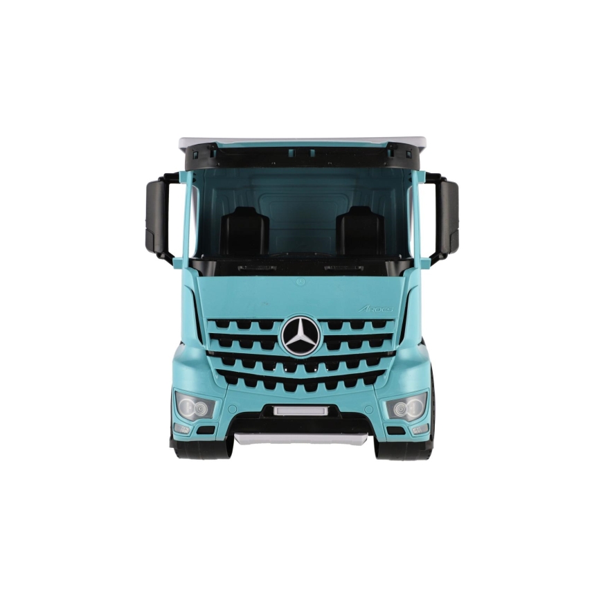 Kipper-LKW Mercedes GIGA TRUCKS, 65 cm, blau/grau
