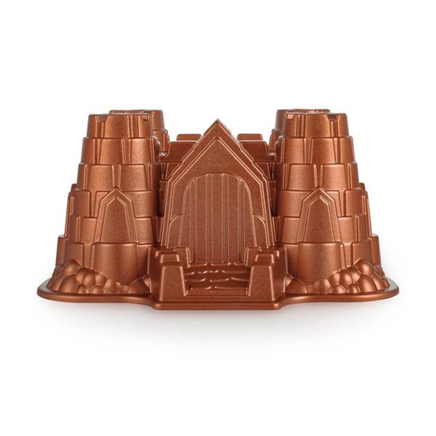 KITCHISIMO Gugelhupfform Schloss/kupferfarben