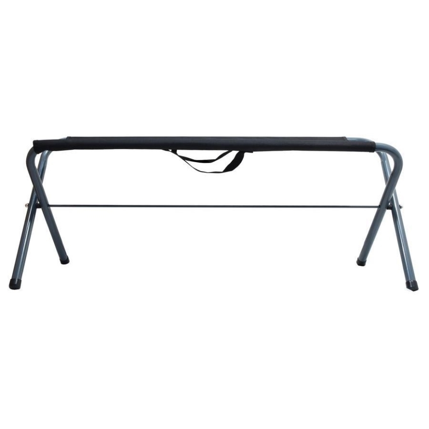 Klappbare Campingbank schwarz/grau