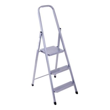 Klappbare Trittleiter 3 Stufen 132x45 cm