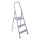 Klappbare Trittleiter 3 Stufen 132x45 cm