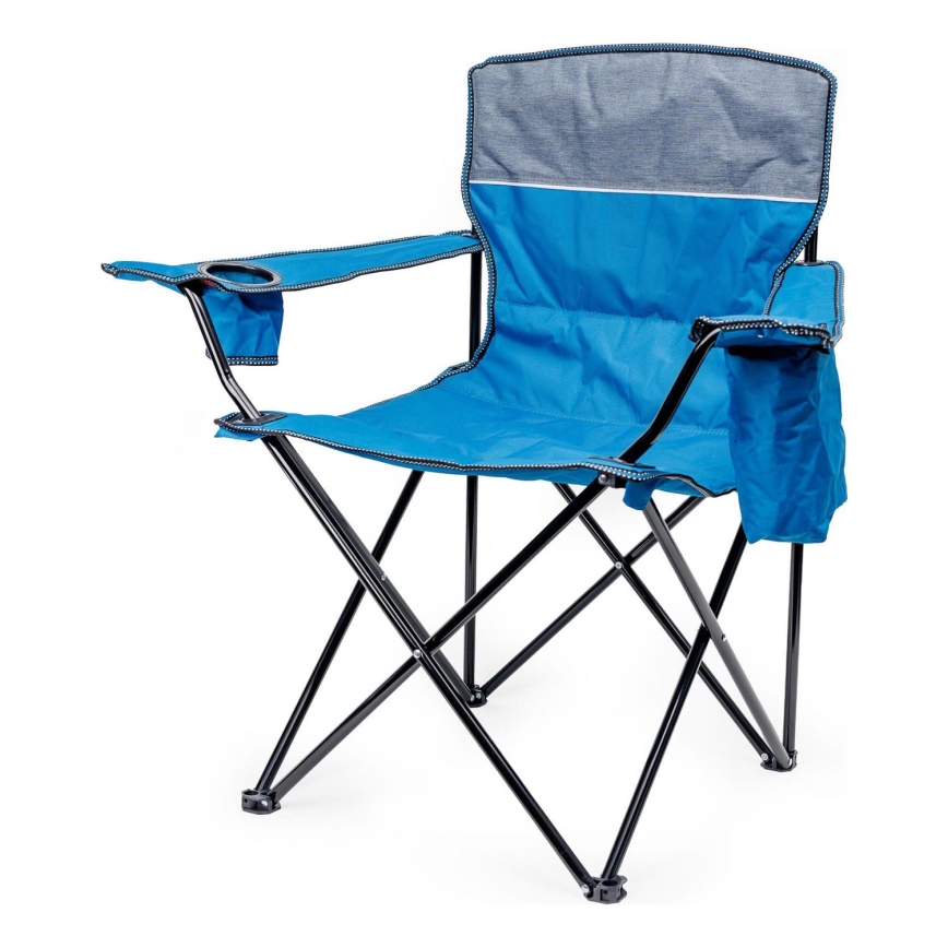 Klappbarer Campingstuhl blau