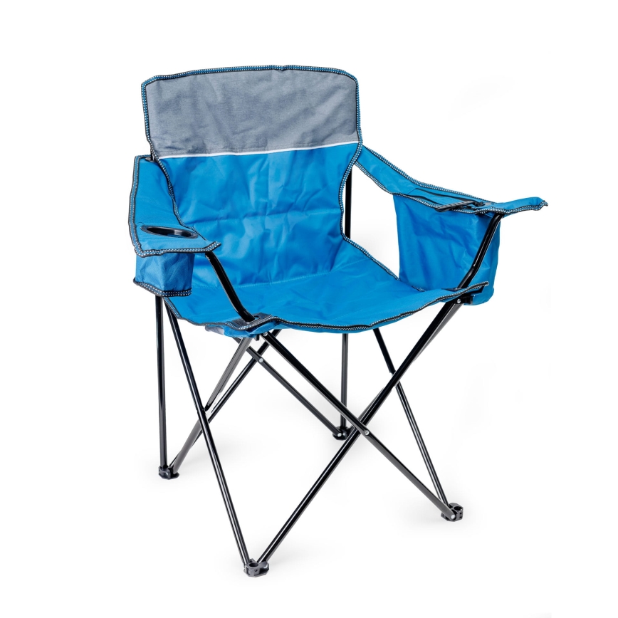 Klappbarer Campingstuhl blau