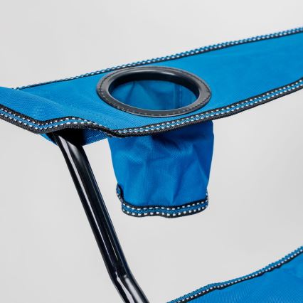Klappbarer Campingstuhl blau