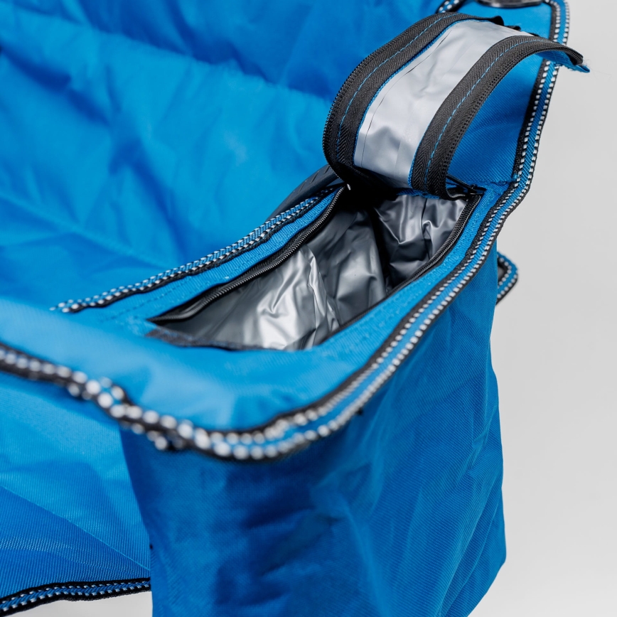 Klappbarer Campingstuhl blau