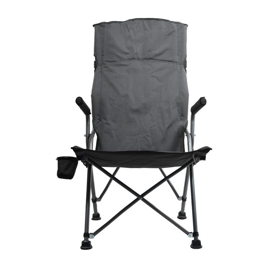 Klappbarer Campingstuhl grau
