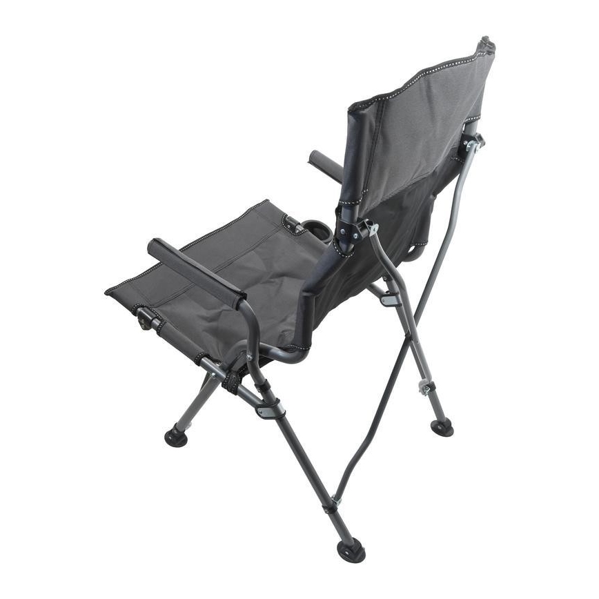 Klappbarer Campingstuhl grau