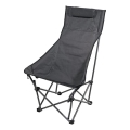 Klappbarer Campingstuhl grau
