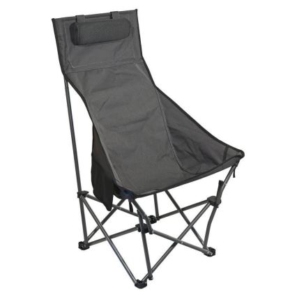 Klappbarer Campingstuhl grau