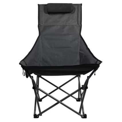 Klappbarer Campingstuhl grau