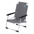Klappbarer Campingstuhl, grau