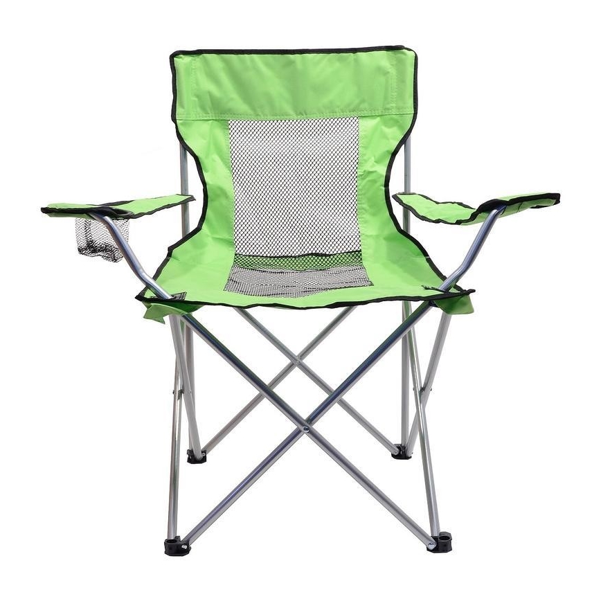 Klappbarer Campingstuhl grün