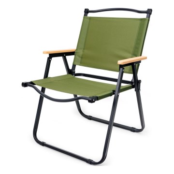 Klappbarer Campingstuhl grün