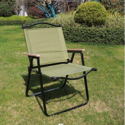 Klappbarer Campingstuhl grün